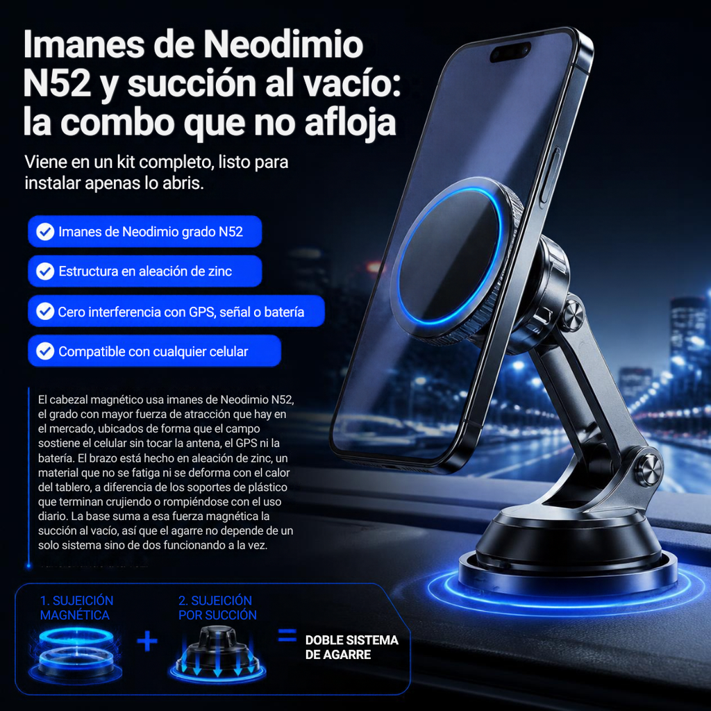 Soporte magnético MagFix 360